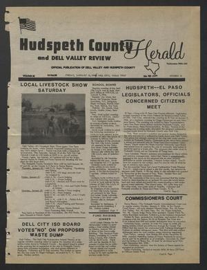 Hudspeth County Herald and Dell Valley Review (Dell City, Tex.), Vol. 26, No. 21, Ed. 1 Friday, January 13, 1984