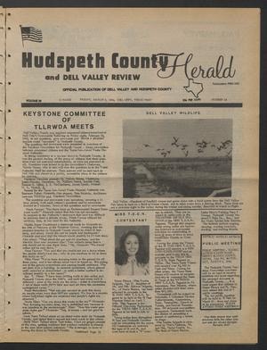 Primary view of object titled 'Hudspeth County Herald and Dell Valley Review (Dell City, Tex.), Vol. 26, No. 28, Ed. 1 Friday, March 2, 1984'.