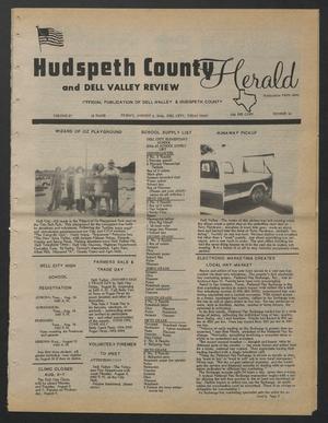 Hudspeth County Herald and Dell Valley Review (Dell City, Tex.), Vol. 26, No. 50, Ed. 1 Friday, August 3, 1984