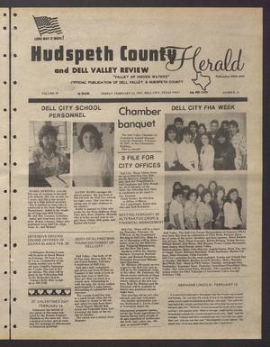 Hudspeth County Herald and Dell Valley Review (Dell City, Tex.), Vol. 30, No. 25, Ed. 1 Friday, February 13, 1987