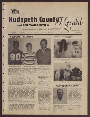 Hudspeth County Herald and Dell Valley Review (Dell City, Tex.), Vol. 31, No. 11, Ed. 1 Friday, November 6, 1987