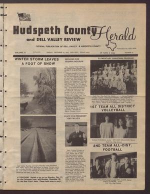 Hudspeth County Herald and Dell Valley Review (Dell City, Tex.), Vol. 31, No. 17, Ed. 1 Friday, December 18, 1987