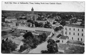 Birdseye View of Hallettsville, Texas