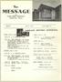 Journal/Magazine/Newsletter: The Message, Volume 1, Number 15, July 1973