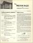 Journal/Magazine/Newsletter: The Message, Volume 1, Number 66, August 1974