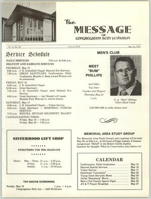 The Message, Volume 2, Number 35, May 1975