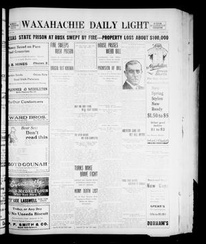 Waxahachie Daily Light (Waxahachie, Tex.), Vol. 20, No. 292, Ed. 1 Saturday, March 1, 1913