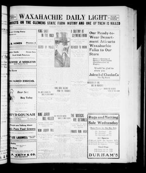 Waxahachie Daily Light (Waxahachie, Tex.), Vol. 20, No. 310, Ed. 1 Wednesday, March 19, 1913