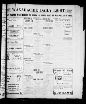 Waxahachie Daily Light (Waxahachie, Tex.), Vol. 21, No. 13, Ed. 1 Thursday, April 17, 1913