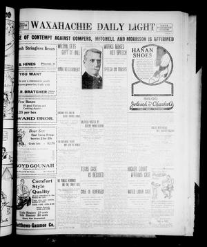 Waxahachie Daily Light (Waxahachie, Tex.), Vol. 21, No. 31, Ed. 1 Monday, May 5, 1913