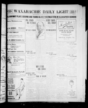 Waxahachie Daily Light (Waxahachie, Tex.), Vol. 21, No. 33, Ed. 1 Wednesday, May 7, 1913