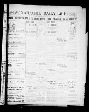 Waxahachie Daily Light (Waxahachie, Tex.), Vol. 21, No. 64, Ed. 1 Saturday, June 7, 1913