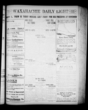 Waxahachie Daily Light (Waxahachie, Tex.), Vol. 21, No. 156, Ed. 1 Tuesday, September 23, 1913