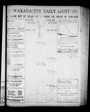 Waxahachie Daily Light (Waxahachie, Tex.), Vol. 21, No. 158, Ed. 1 Thursday, September 25, 1913