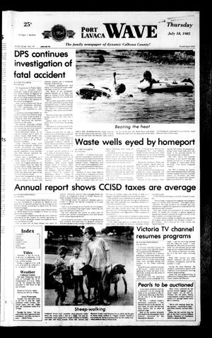 Port Lavaca Wave (Port Lavaca, Tex.), Vol. 95, No. 14, Ed. 1 Thursday, July 18, 1985