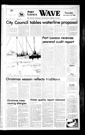 Primary view of object titled 'Port Lavaca Wave (Port Lavaca, Tex.), Vol. 96, No. 103, Ed. 1 Tuesday, December 23, 1986'.