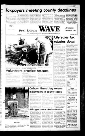 Port Lavaca Wave (Port Lavaca, Tex.), Vol. 96, No. 139, Ed. 1 Monday, February 9, 1987