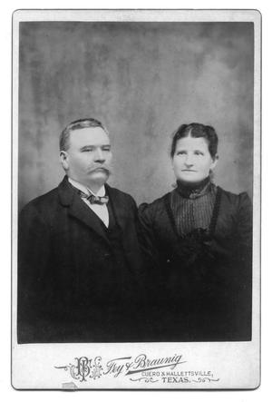 [Portrait of William and Augusta Wagener]