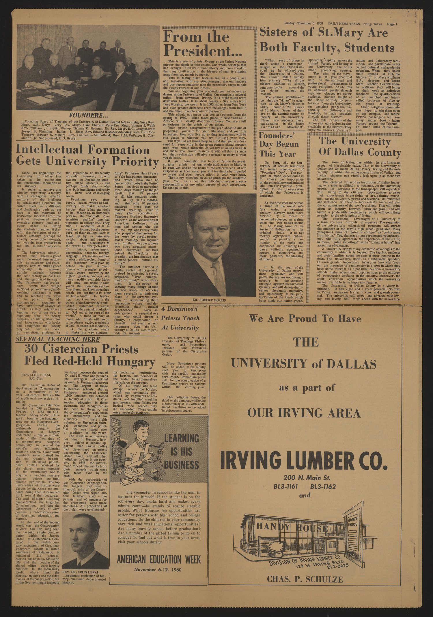 University News (Irving, Tex.), Vol. 2, No. 7, Ed. 1 Tuesday, December 12,  1978 - The Portal to Texas History
