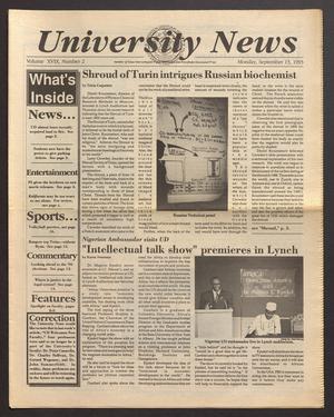 University News (Irving, Tex.), Vol. 19, No. 2, Ed. 1 Monday, September 13, 1993
