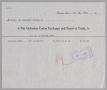 Primary view of [Invoice for F.O.B. and Cotton Fees, January 1963]