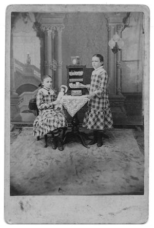 [Portrait of Two Unknown Girls]
