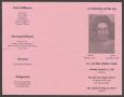 Thumbnail image of item number 3 in: '[Funeral Program for Sis. Lola Mae Childess Wade, December 11, 1993]'.