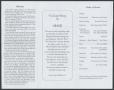 Thumbnail image of item number 2 in: '[Funeral Program for Gracie Mae Miller, January 29, 1998]'.