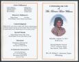 Thumbnail image of item number 3 in: '[Funeral Program for Bernice Marie Williams, August 13, 2011]'.