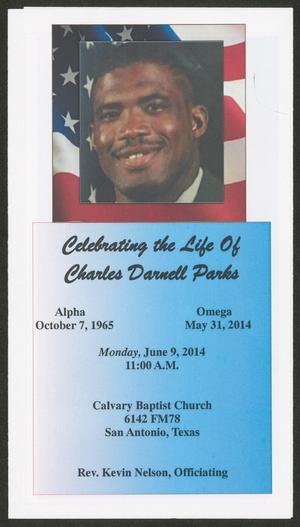 [Funeral Program for Charles Darrell Parks, June 9, 2014]