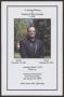 Primary view of [Funeral Program for Anthony Wayne Preacher "Catfish", March 3, 2018]