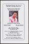 Thumbnail image of item number 1 in: '[Funeral Program for Charline Marie High, January 2, 2015]'.