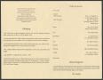 Thumbnail image of item number 2 in: '[Funeral Program for Mrs. Clarice Alice Luckey, October 26, 1992]'.