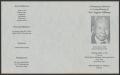 Thumbnail image of item number 3 in: '[Funeral Program for Eugene Williams, March 3, 1994]'.