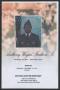 Primary view of [Funeral Program for Anthony Wayne Feathers Sr., December 21, 2017]