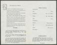 Thumbnail image of item number 2 in: '[Funeral Program for Mr. Louie L. Thomas, January 15, 1985]'.