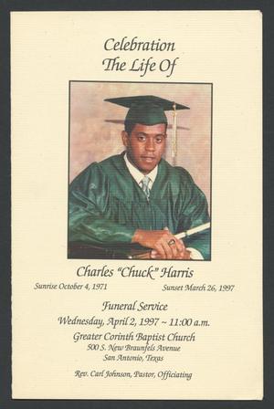 [Funeral Program for Charles "Church" Harris, April 2, 1997]