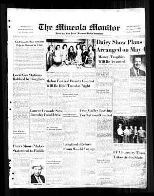 The Mineola Monitor (Mineola, Tex.), Vol. 85, No. 7, Ed. 1 Wednesday, April 20, 1960