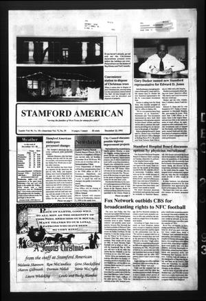 Primary view of object titled 'Stamford American (Stamford, Tex.), Vol. 71, No. 39, Ed. 1 Thursday, December 23, 1993'.