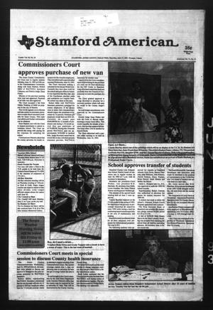 Stamford American (Stamford, Tex.), Vol. 71, No. 11, Ed. 1 Thursday, June 17, 1993