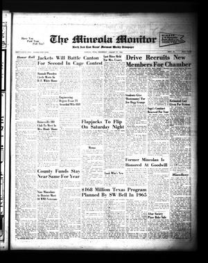 The Mineola Monitor (Mineola, Tex.), Vol. 88, No. 49, Ed. 1 Wednesday, January 27, 1965