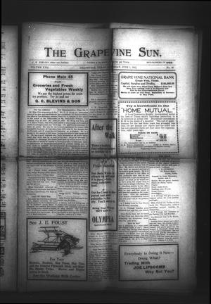 Primary view of The Grapevine Sun. (Grapevine, Tex.), Vol. 17, No. 30, Ed. 1 Saturday, June 1, 1912