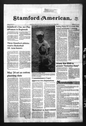 Stamford American (Stamford, Tex.), Vol. 71, No. 3, Ed. 1 Thursday, April 15, 1993