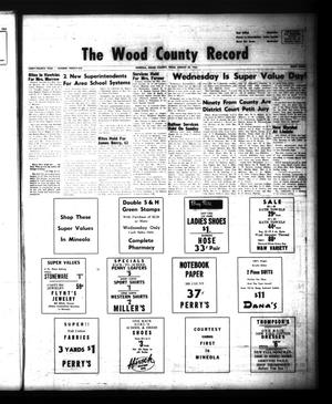 The Wood County Record (Mineola, Tex.), Vol. 34, No. 26, Ed. 1 Monday, August 30, 1965