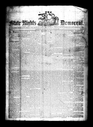 The State Rights Democrat. (La Grange, Tex.), Vol. 2, No. 24, Ed. 1 Thursday, May 16, 1861