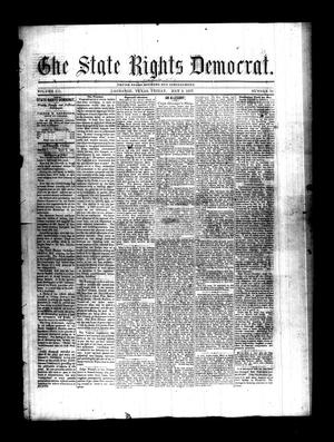 The State Rights Democrat. (La Grange, Tex.), Vol. 3, No. 30, Ed. 1 Friday, May 3, 1867