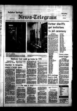 Sulphur Springs News-Telegram (Sulphur Springs, Tex.), Vol. 105, No. 88, Ed. 1 Thursday, April 14, 1983