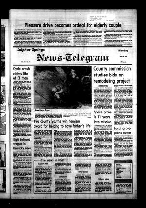Sulphur Springs News-Telegram (Sulphur Springs, Tex.), Vol. 105, No. 97, Ed. 1 Monday, April 25, 1983