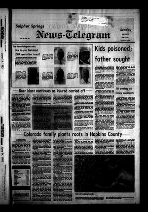 Sulphur Springs News-Telegram (Sulphur Springs, Tex.), Vol. 105, No. 138, Ed. 1 Sunday, June 12, 1983