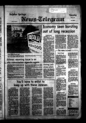 Sulphur Springs News-Telegram (Sulphur Springs, Tex.), Vol. 105, No. 146, Ed. 1 Tuesday, June 21, 1983